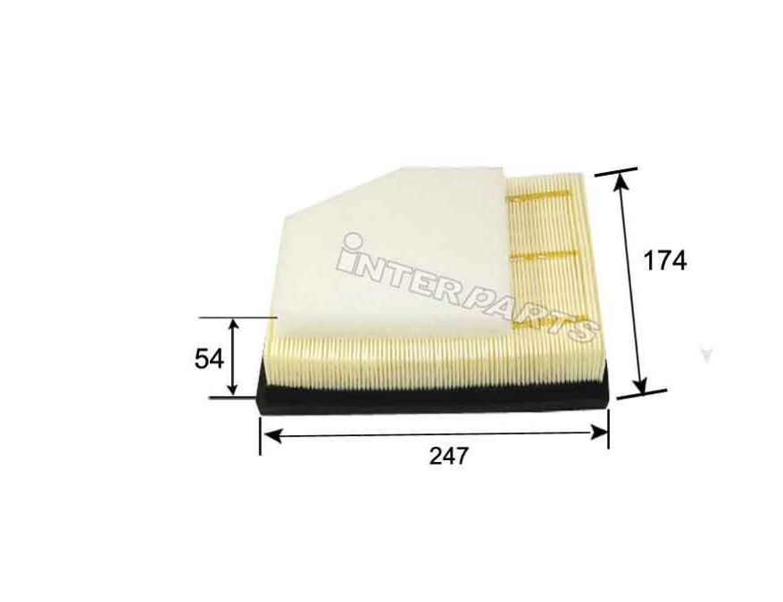 NISSAN 호환 AIR FILTER 16546-1BY0A IPA-2006